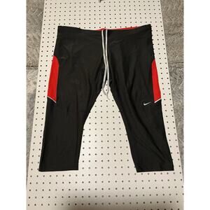 Nike Dri-FIT 3/4 Length Trail Running Tights Mens Used Sz XL